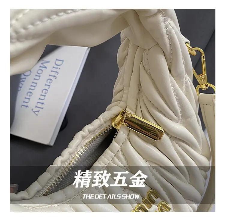 Red Pleated Crossbody Bag for Women 2025 — feature 13