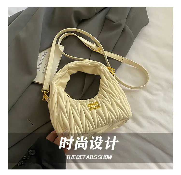 Red Pleated Crossbody Bag for Women 2025 — feature 14