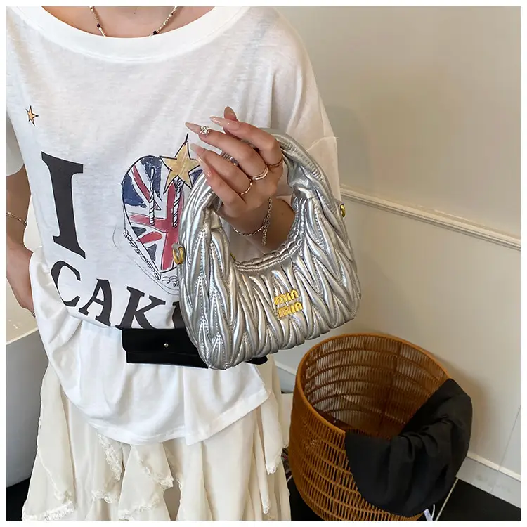 Red Pleated Crossbody Bag for Women 2025 — feature 24