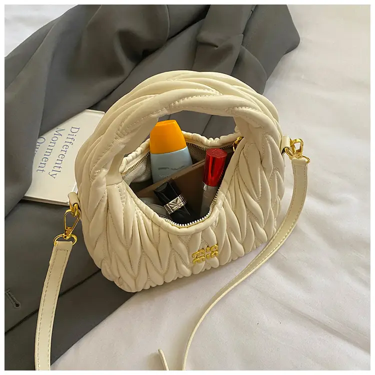 Red Pleated Crossbody Bag for Women 2025 — feature 44