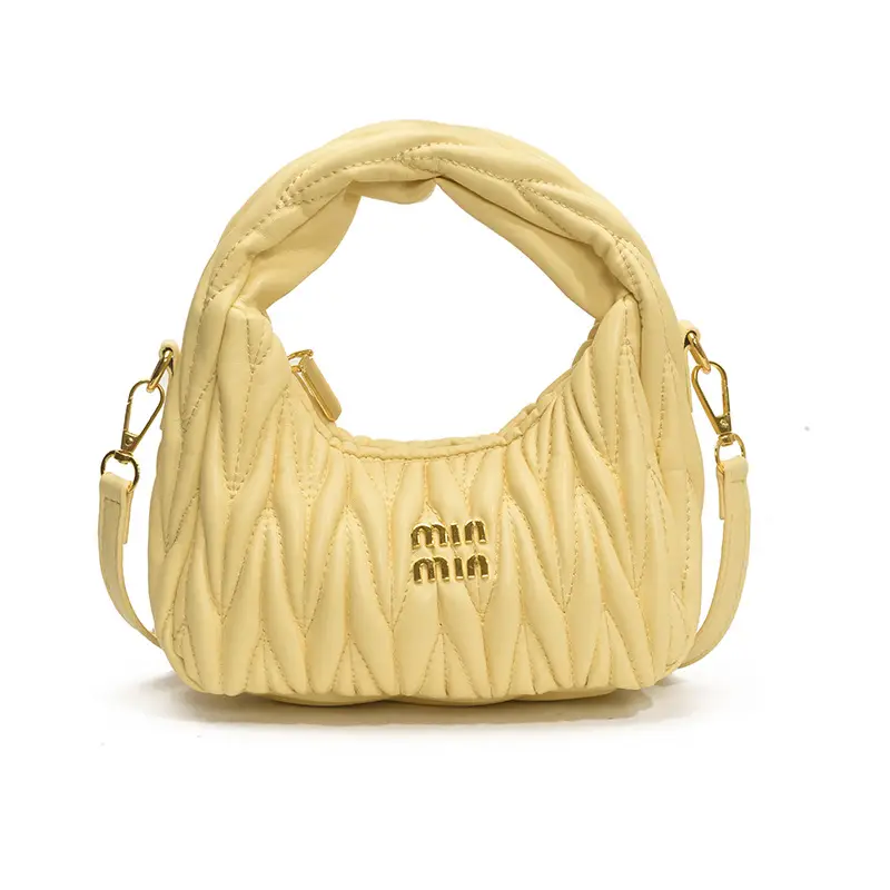 Red Pleated Crossbody Bag for Women 2025 - Image 2
