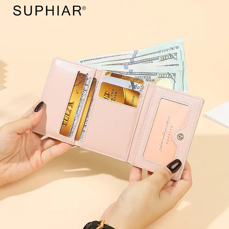 High-End Velvet Wallet for Women Multi-Color Large Capacity - Image 9