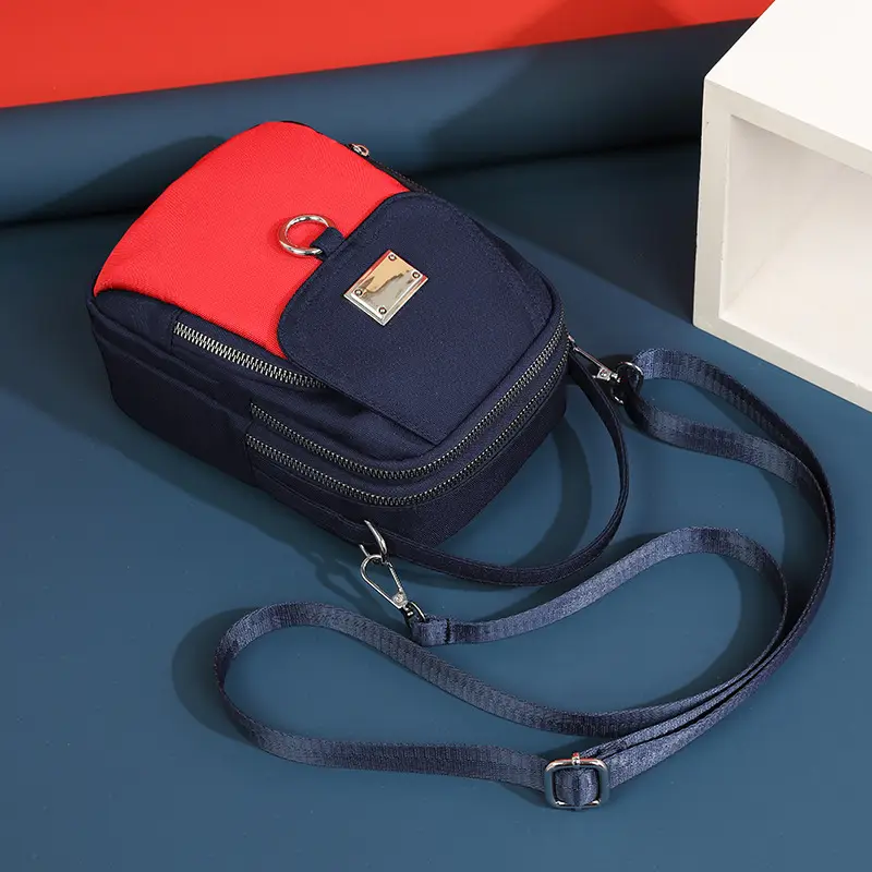 Women's Winter Mobile Phone Bag Korean Style Canvas Single Shoulder Crossbody - Image 8
