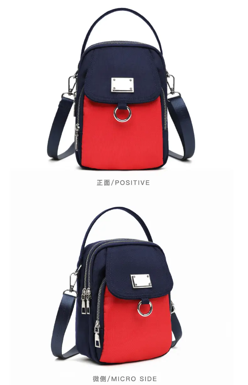 Women's Winter Mobile Phone Bag Korean Style Canvas Single Shoulder Crossbody — feature 17