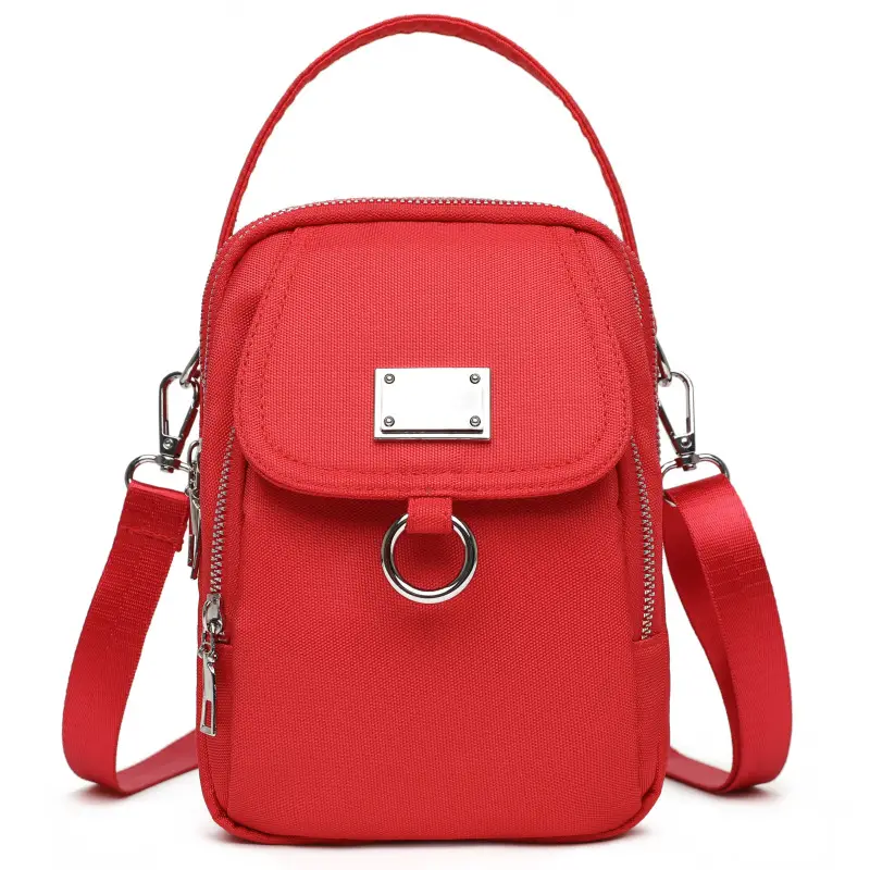 Women's Winter Mobile Phone Bag Korean Style Canvas Single Shoulder Crossbody - Image 3