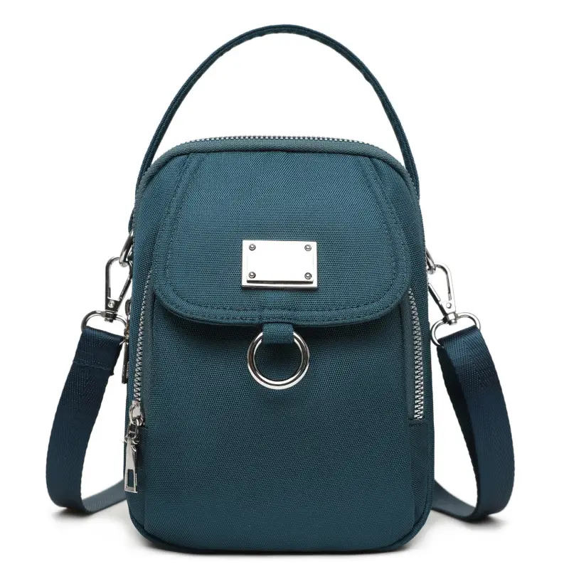 Women's Winter Mobile Phone Bag Korean Style Canvas Single Shoulder Crossbody - Image 4