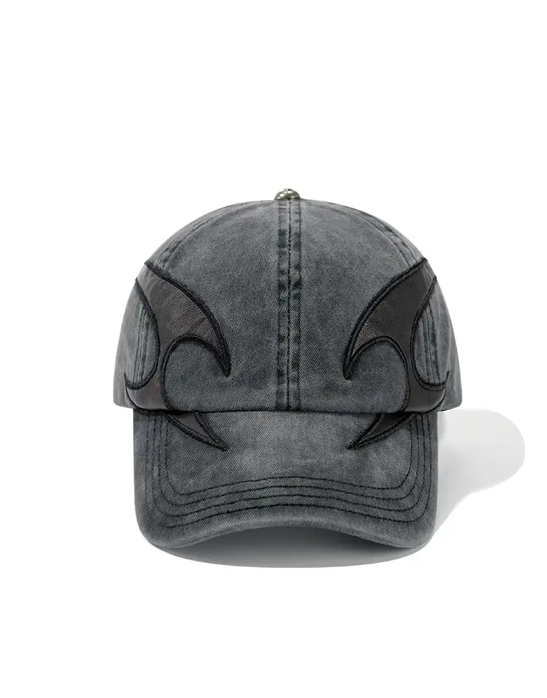 American Retro Logo Baseball Cap Grey Unisex Hip Hop — feature 21