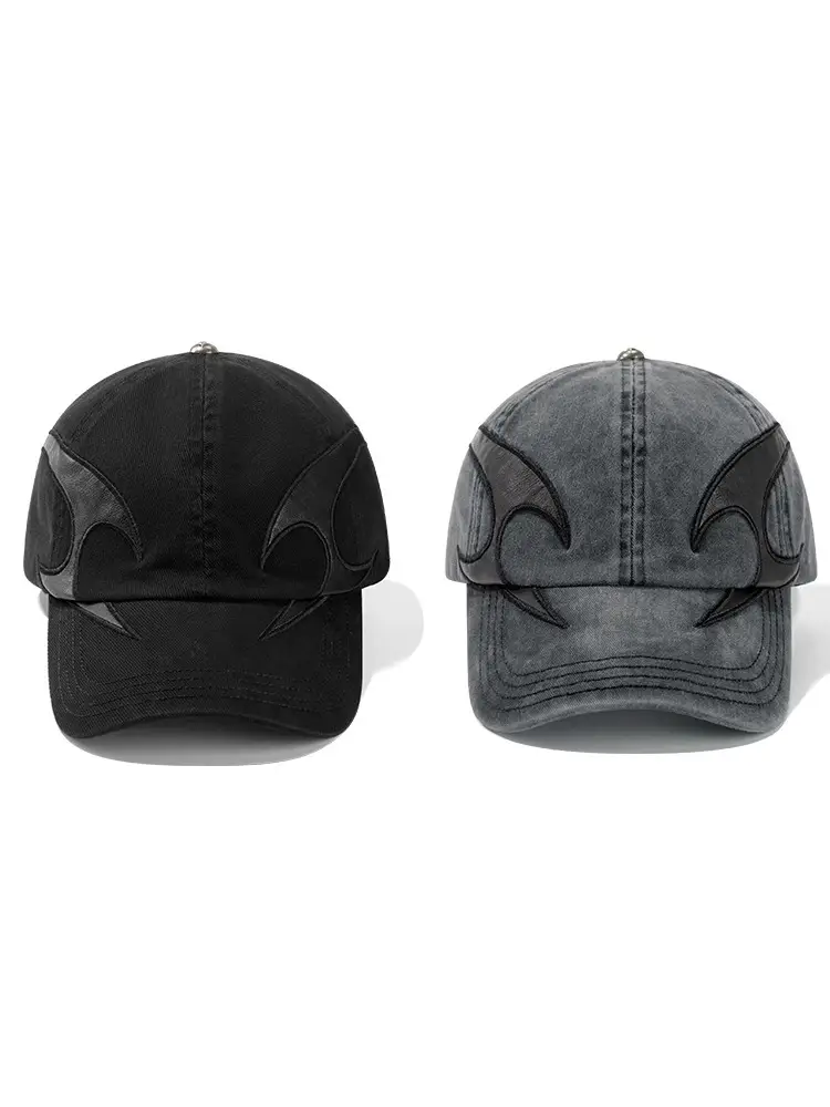 American Retro Logo Baseball Cap Grey Unisex Hip Hop — feature 8
