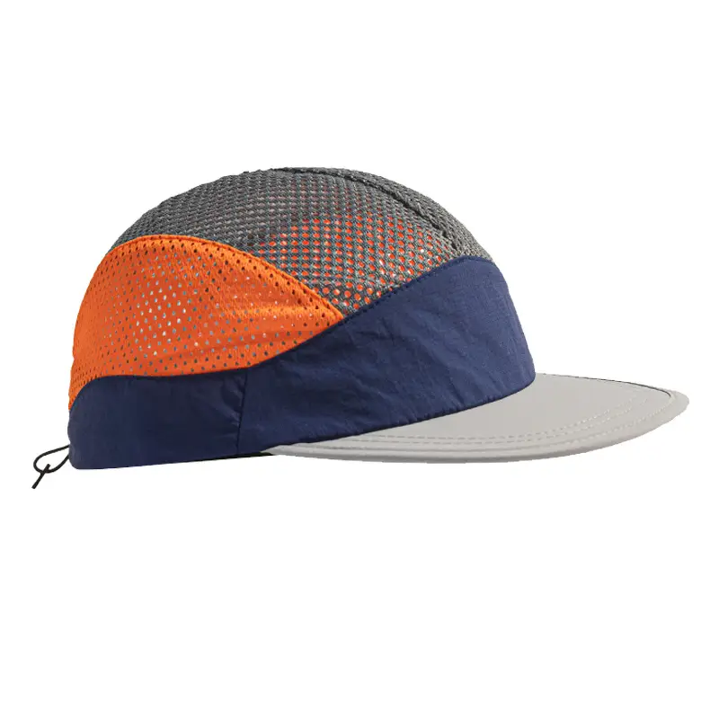Men's Camouflage Neckband Cap Green Gray Quick Dry - Image 9