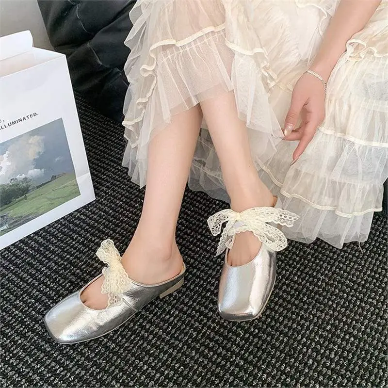Women's White Lace Sandals Summer New Arrival