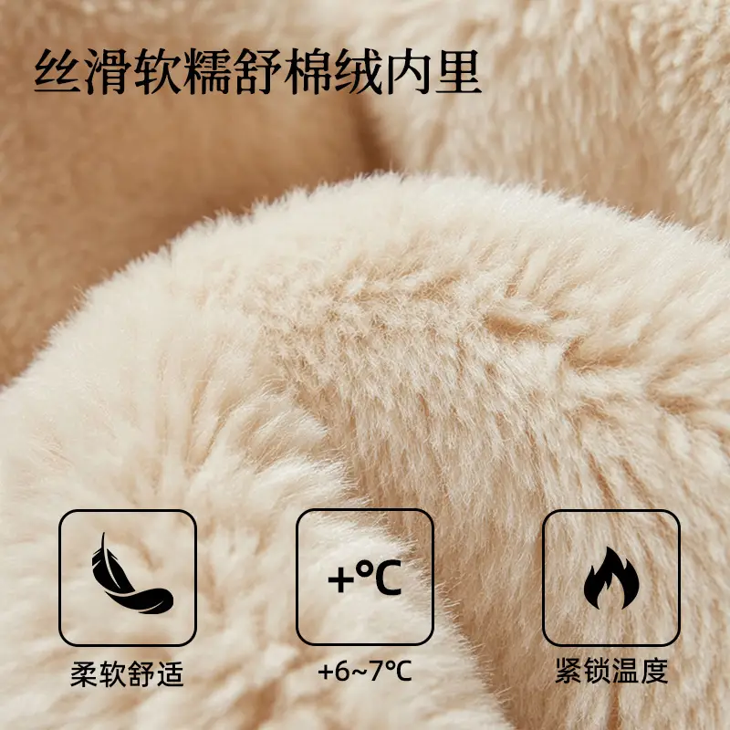 2026 New Women's Autumn and Winter Cotton Slippers for Home Warmth, Indoor Winter Thick-Soled Home Cotton Slippers