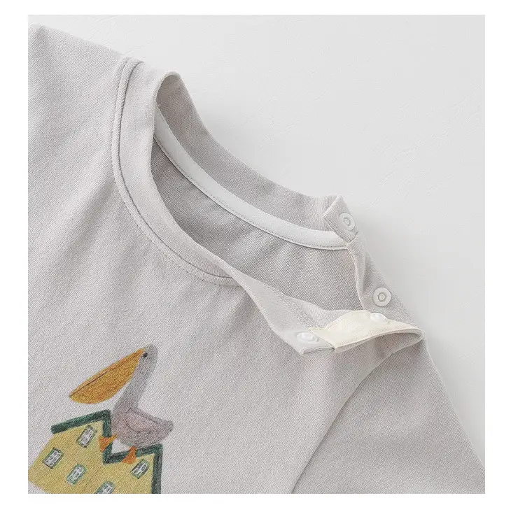 Baby T-Shirt Grey Cartoon Long Sleeve Autumn Boys — feature 14