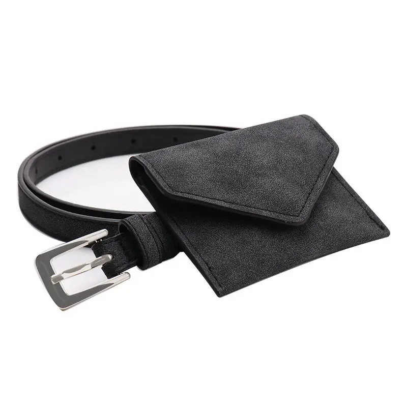 Black Detachable Mini Coin Belt for Women - Image 6