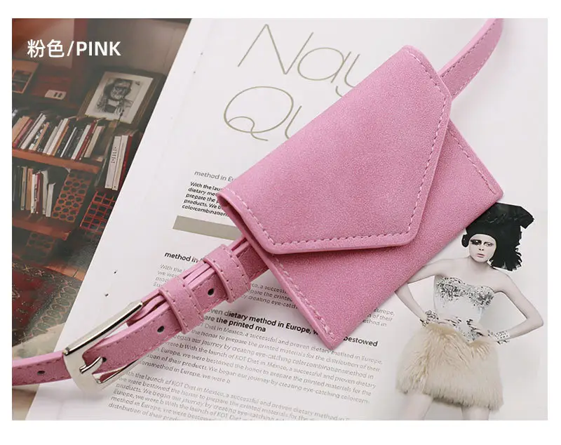 Black Detachable Mini Coin Belt for Women — feature 25