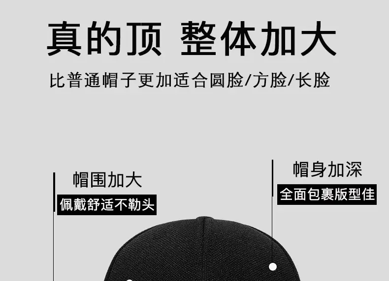 Black Baseball Cap with Embroidered Eye & Breathable Design — feature 3