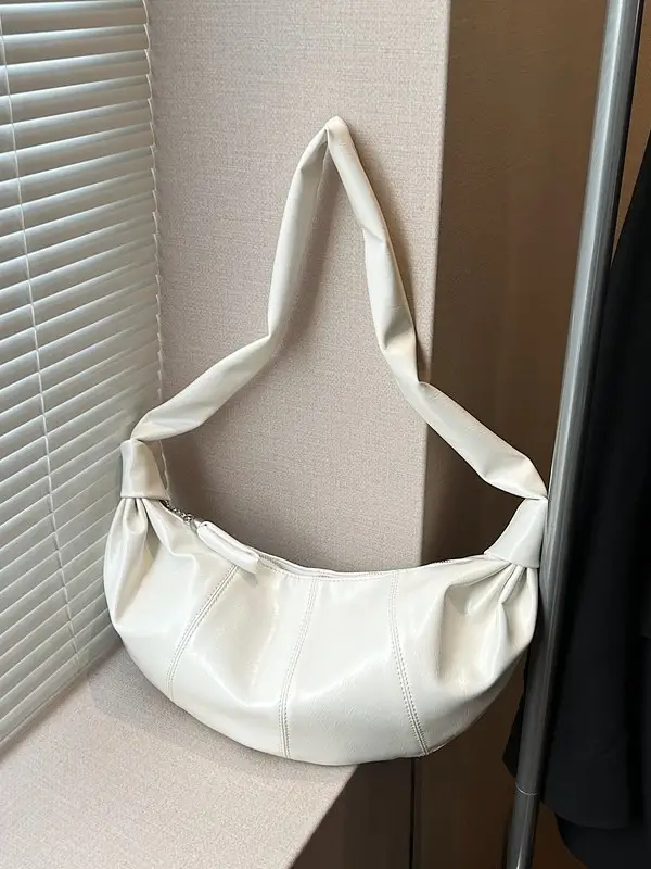 White Women's Shoulder Bag 2025 New Summer - Image 5