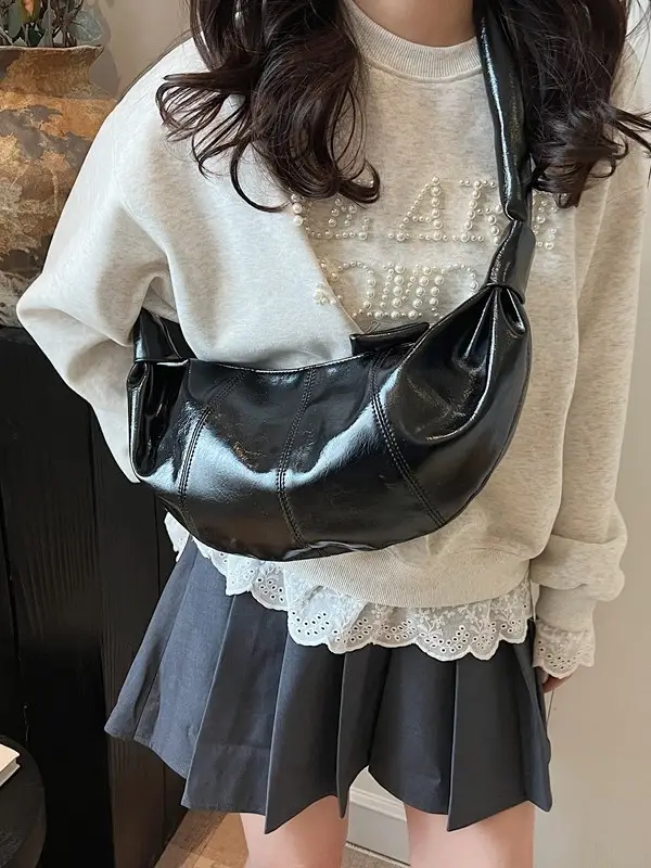 White Women's Shoulder Bag 2025 New Summer - Image 6