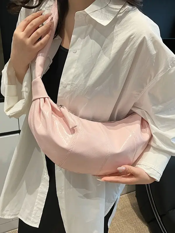 White Women's Shoulder Bag 2025 New Summer - Image 8