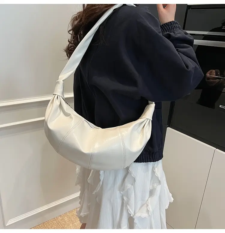 White Women's Shoulder Bag 2025 New Summer — feature 14