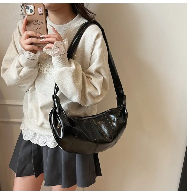 White Women's Shoulder Bag 2025 New Summer — feature 18