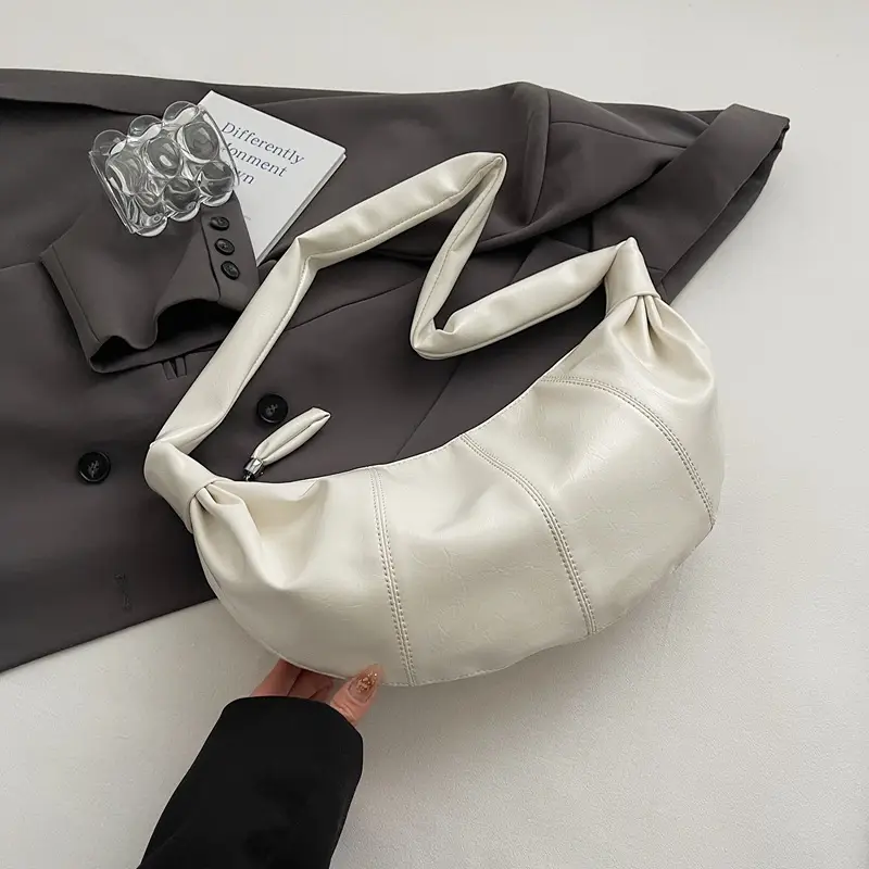 White Women's Shoulder Bag 2025 New Summer - Image 4
