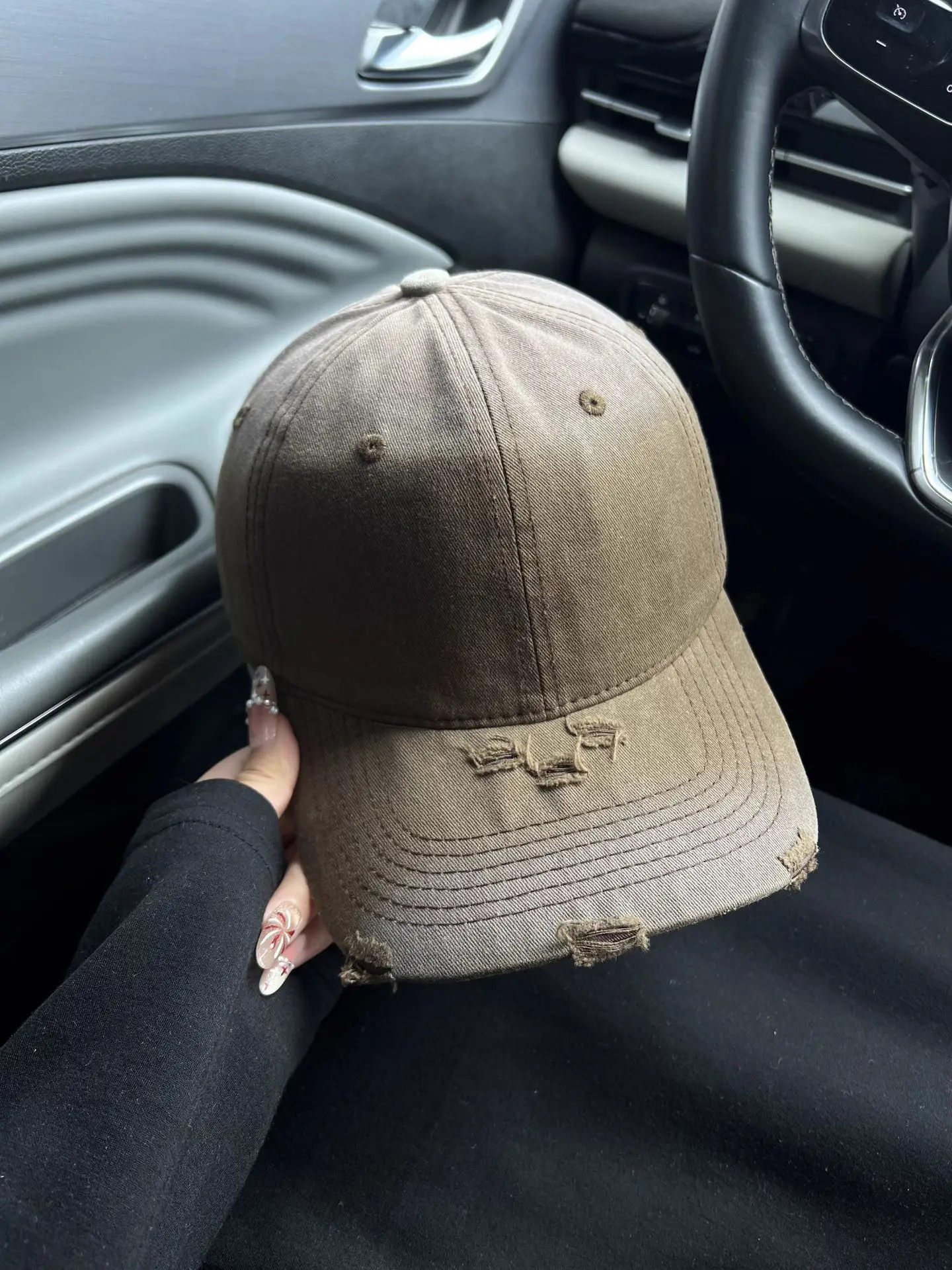 Men & Women Gradient Baseball Cap Summer Autumn Travel Sunshade — feature 11