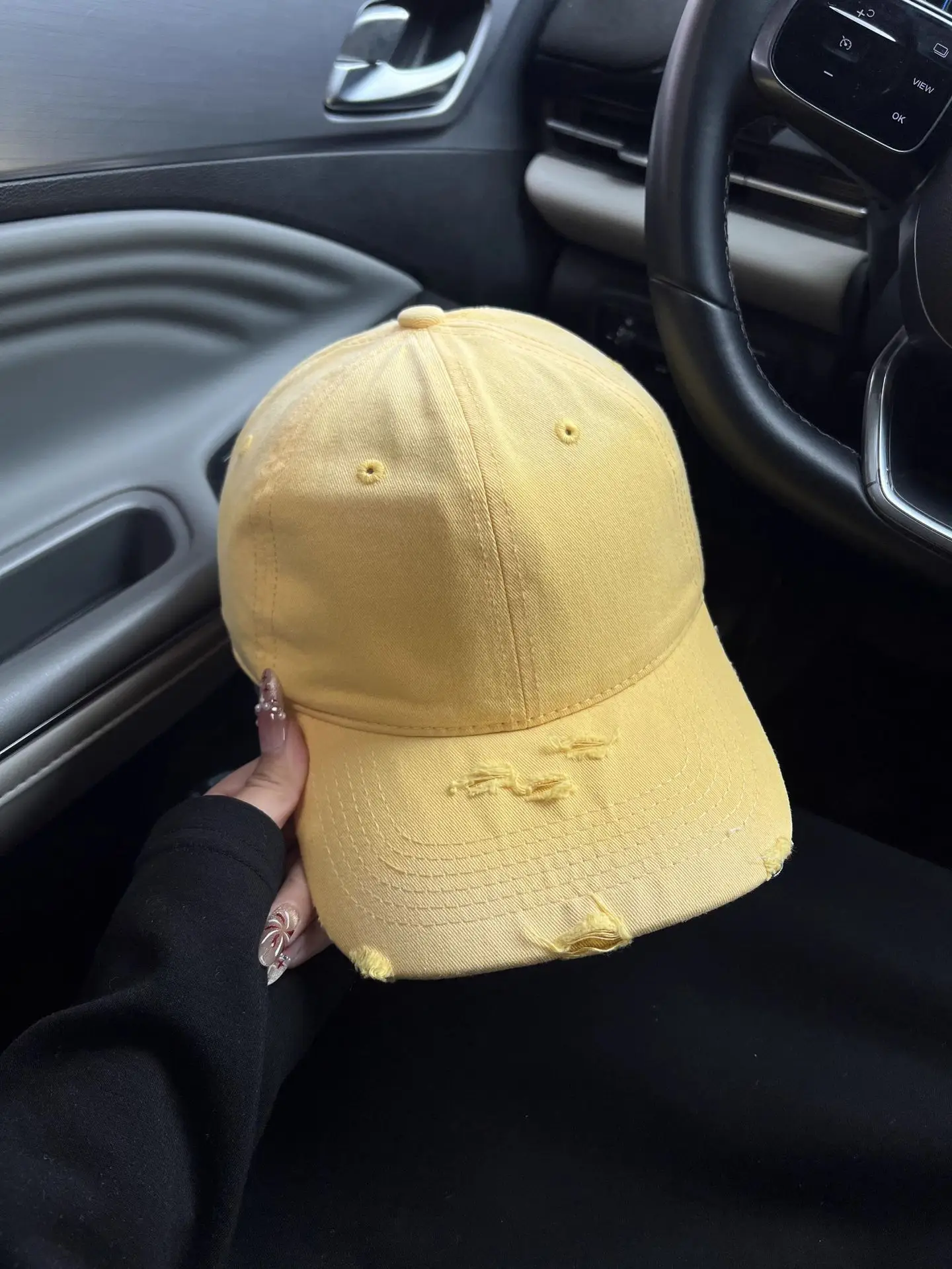 Men & Women Gradient Baseball Cap Summer Autumn Travel Sunshade — feature 13