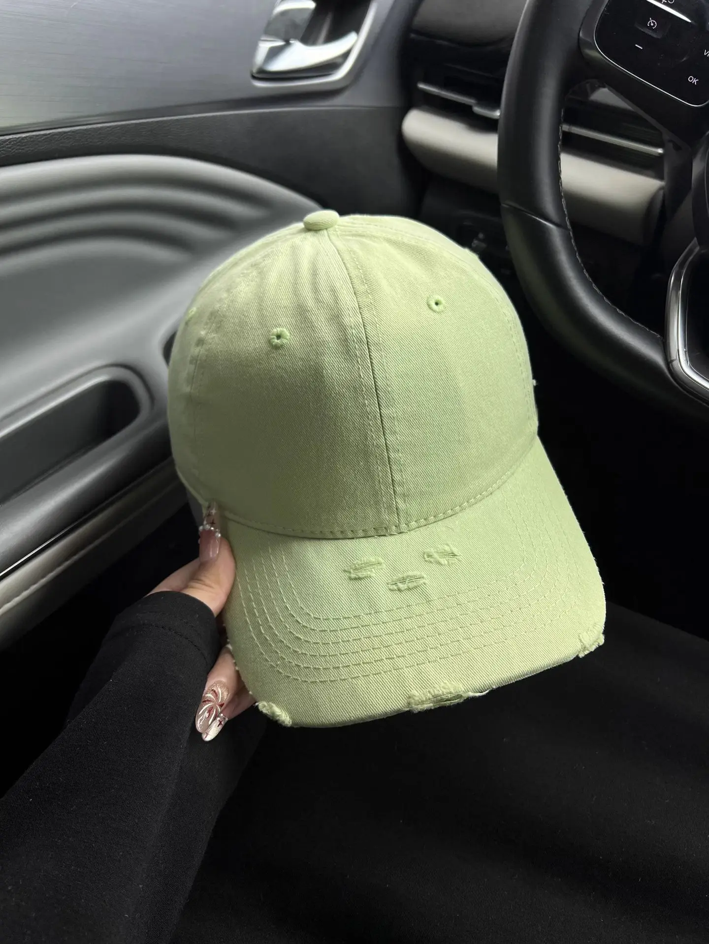 Men & Women Gradient Baseball Cap Summer Autumn Travel Sunshade — feature 2