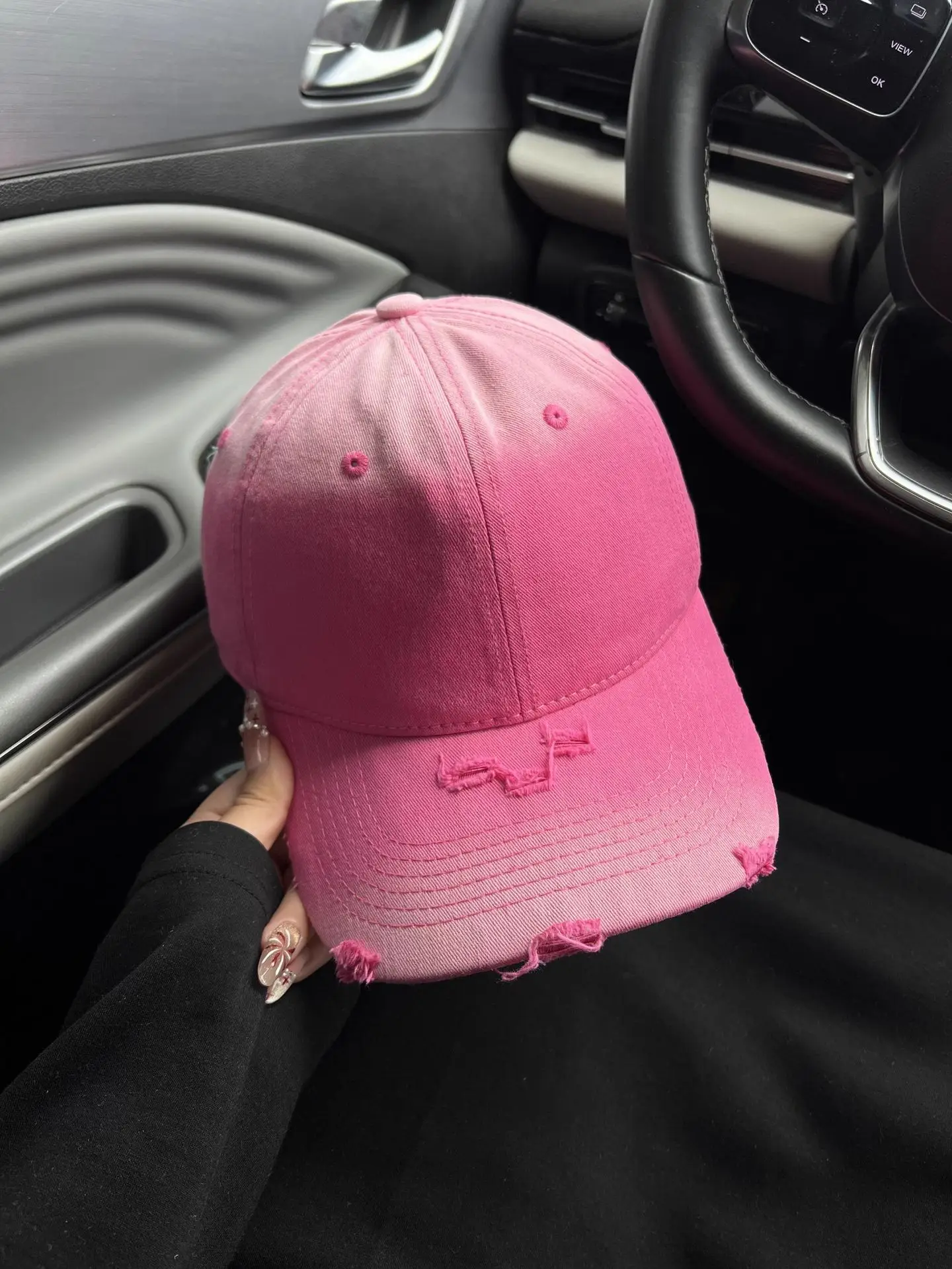 Men & Women Gradient Baseball Cap Summer Autumn Travel Sunshade — feature 8