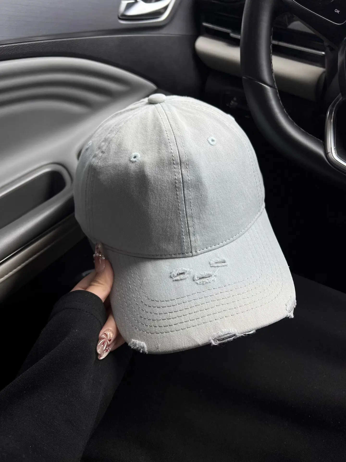 Men & Women Gradient Baseball Cap Summer Autumn Travel Sunshade - Image 10