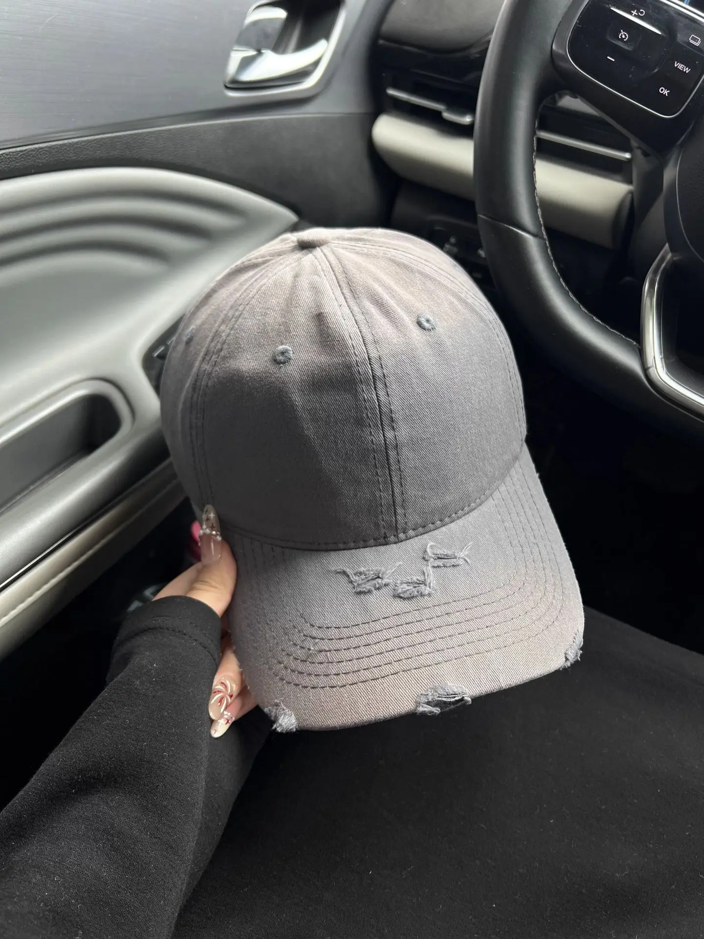 Men & Women Gradient Baseball Cap Summer Autumn Travel Sunshade - Image 2
