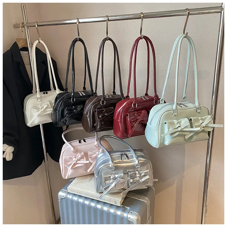 Bow-Knot Armpit Bag for Women Brown 2025 — feature 15