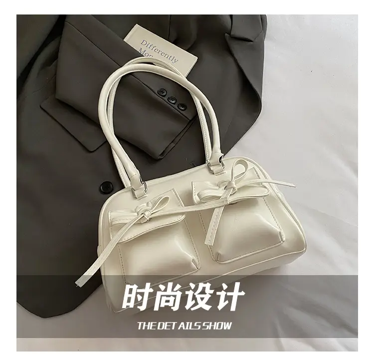 Bow-Knot Armpit Bag for Women Brown 2025 — feature 6