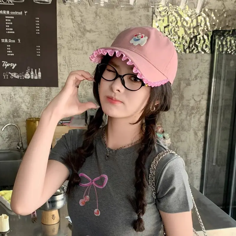 2025 Japanese Lace Duckbill Cap for Women with Wide Brim — feature 3