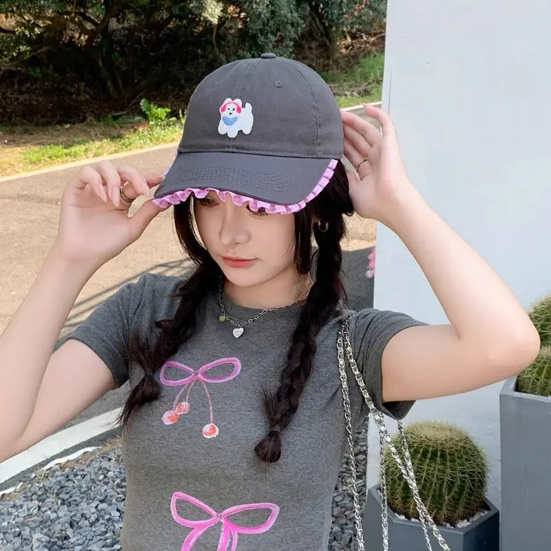 2025 Japanese Lace Duckbill Cap for Women with Wide Brim — feature 6