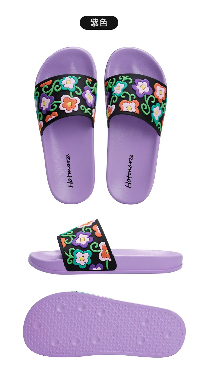 Hotmarzz Blackma Women's Non-Slip Home Wear Trendy Slippers Summer Bathroom Slippers Casual Slippers — feature 10