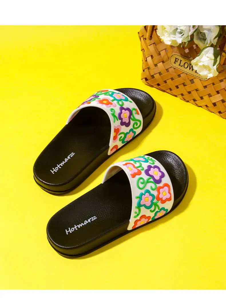Hotmarzz Blackma Women's Non-Slip Home Wear Trendy Slippers Summer Bathroom Slippers Casual Slippers — feature 7