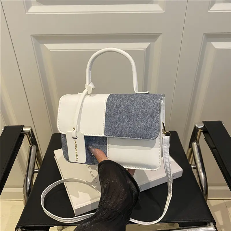 Trendy Patchwork Shoulder Crossbody Bag 2025 - Image 7