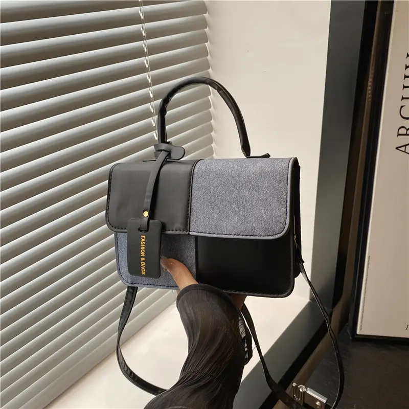 Trendy Patchwork Shoulder Crossbody Bag 2025 - Image 8