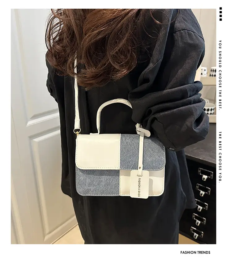 Trendy Patchwork Shoulder Crossbody Bag 2025 — feature 1