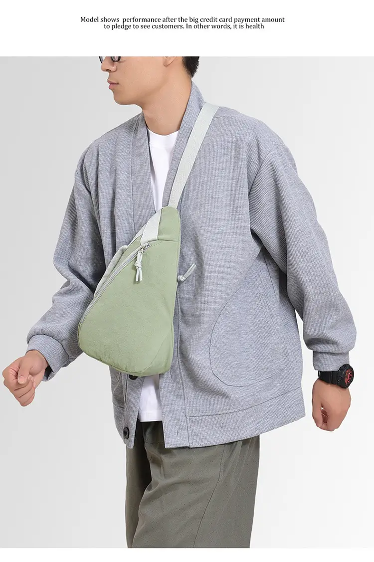 Pink Nylon Unisex Chest Bag for Daily Commute — feature 17