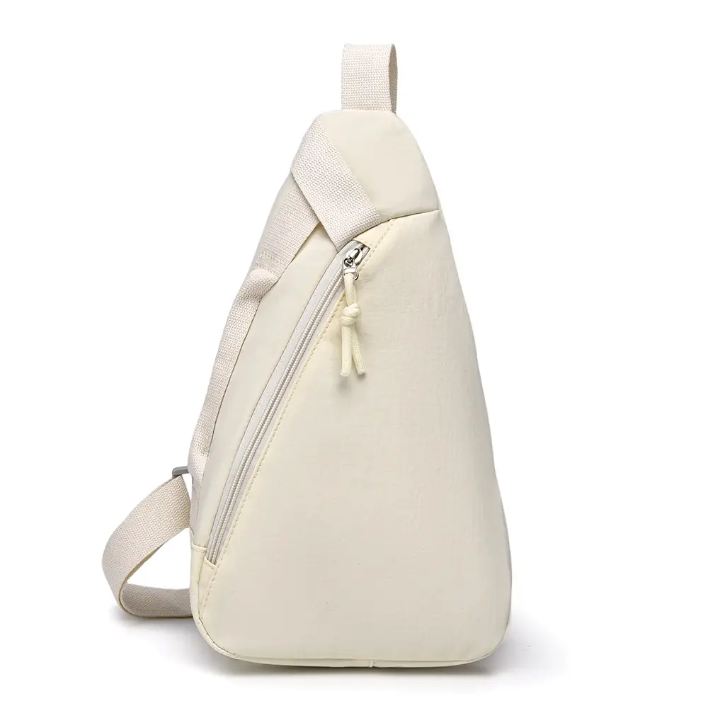 Pink Nylon Unisex Chest Bag for Daily Commute - Image 6