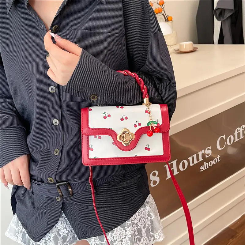 White Embroidered Crossbody Bag for Women Summer 2025 - Image 6