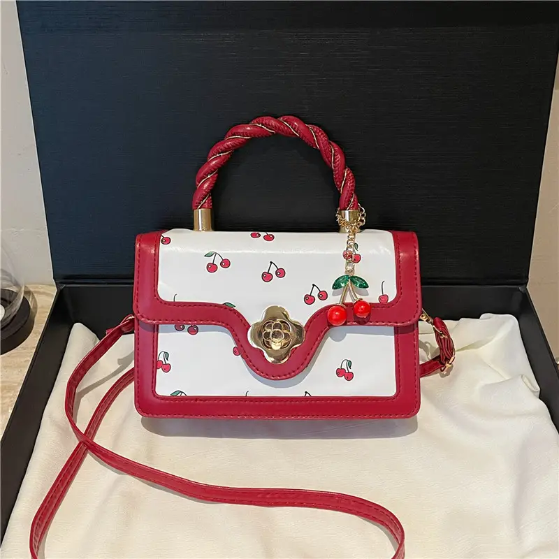 White Embroidered Crossbody Bag for Women Summer 2025 - Image 3