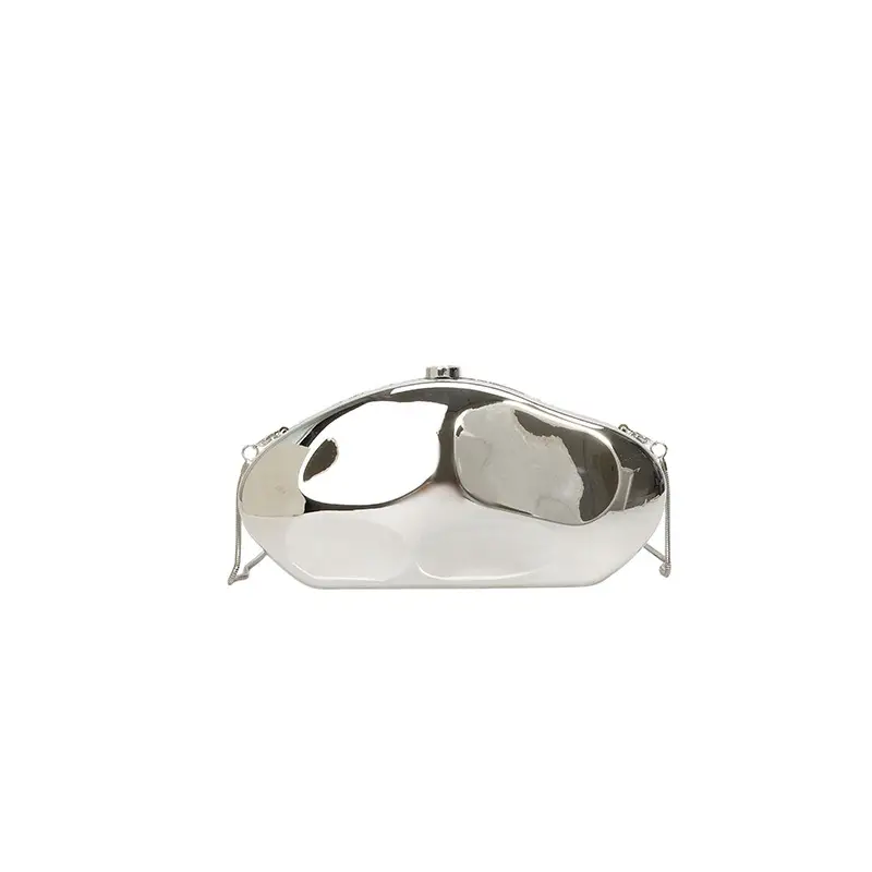 Golden Meteorite Clutch Bag for Women - Image 2
