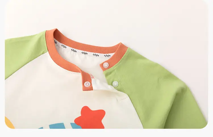 Duduja Long Sleeve Cat Print Boys T-Shirt Pink — feature 21