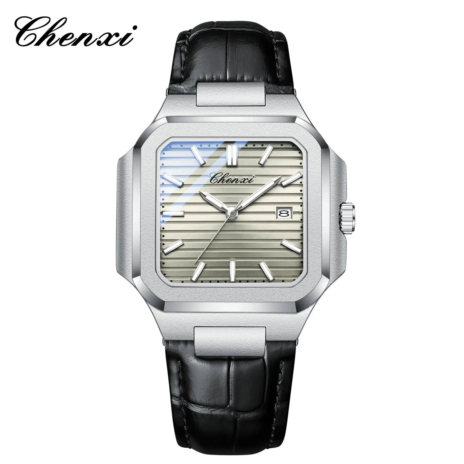 Chenxi Men's Quartz Watch Gold Silver Waterproof Business Casual - Image 11