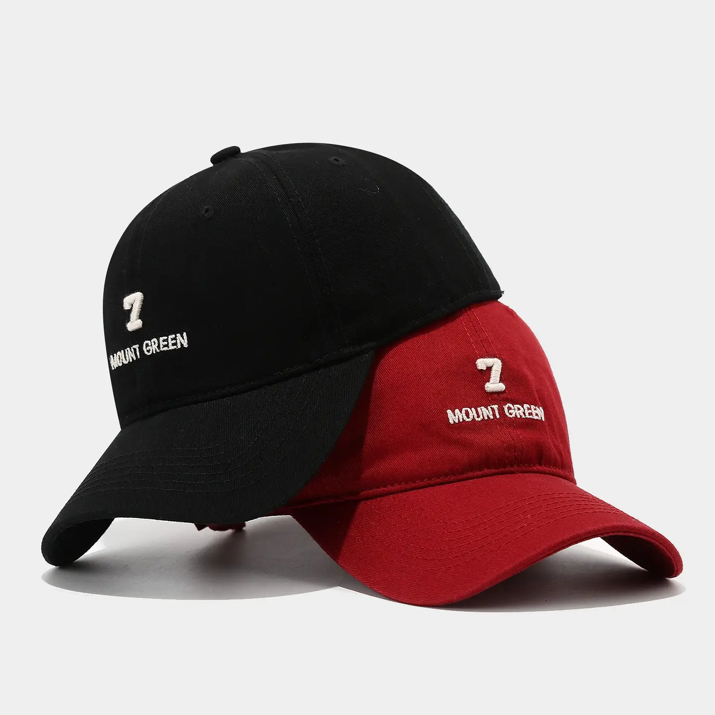 Korean Style 7-Letter Embroidered Beige Baseball Cap for Men Women - Image 11
