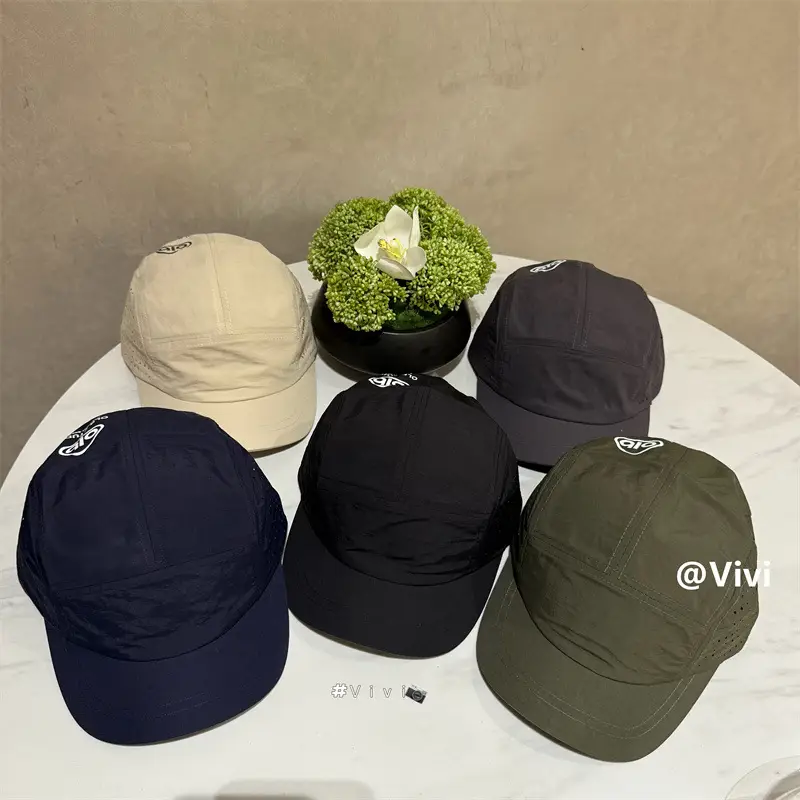 Unisex Short Brim Baseball Cap Mesh Breathable Summer — feature 2