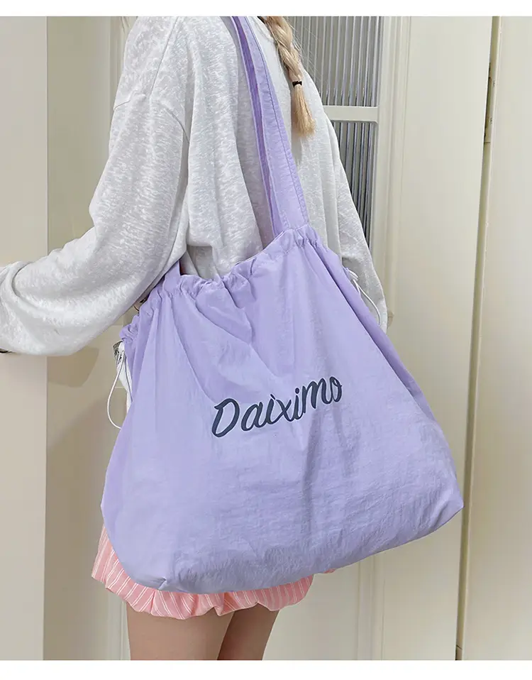 2025 Summer Blue Printed Nylon Shoulder Bag — feature 13